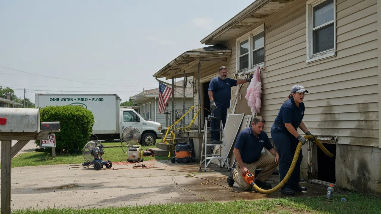 Water Damage Repair in Richardsville, VA near me